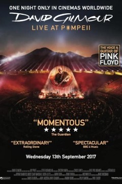 大卫·吉尔摩庞贝古城演唱会现场