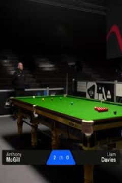 苏格兰公开赛资格赛安东尼·麦克吉尔4-1利亚姆·戴维斯20251015