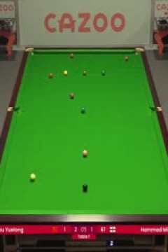 斯诺克哈马德·米亚赫4-3周跃龙20230815(李照)