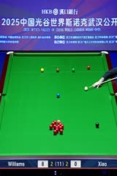 2025斯诺克武汉公开赛半决赛肖国栋6-3马克·威廉姆斯20250829