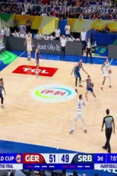 男篮世界杯 德国VS塞尔维亚 20230910(庄宁宇、陈正昊)