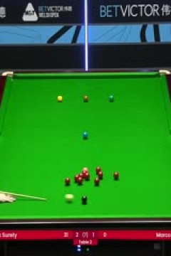 斯诺克威尔士公开赛傅家俊4-3扎克·苏尔蒂20240214(李照)