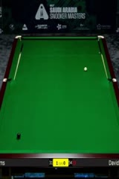 2025斯诺克沙特大师赛第一轮(144进112)伊恩·伯恩斯2-4大卫·格雷斯20250808