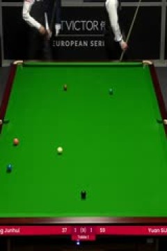 2023斯诺克德国大师资格赛丁俊晖2-5袁思俊20231219(黑8)