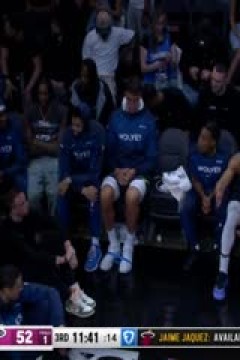 NBA常规赛 森林狼VS热火 20250308