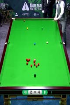 2025斯诺克沙特大师赛四分之一决赛巴里·霍金斯5-6克里斯·韦克林20250815