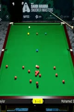 2025斯诺克沙特大师赛第二轮(112进80)阿兰·泰勒4-3穆罕默德·谢哈布20250809