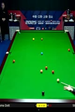 斯诺克玉山世界公开赛64进32斯坦·穆迪2-5格雷姆·多特20250224