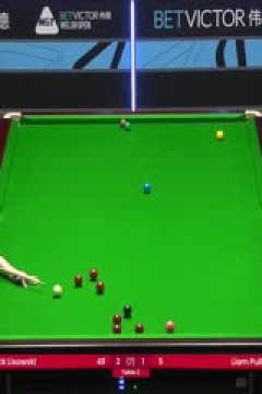 斯诺克威尔士公开赛杰克·利索夫斯基4-2利亚姆·普伦20240213