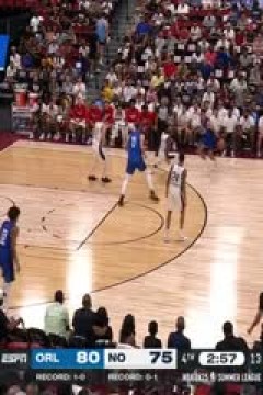 NBA夏季联赛 独行侠VS灰熊 20240716