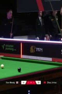 斯诺克英锦赛资格赛第二轮112进80斯坦·穆迪6-1周金豪20251124