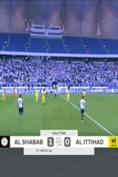 沙特联联赛 利雅得青年人vs吉达联合 (张昊泽) 20231103