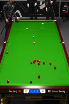 苏格兰公开赛资格赛高阳4-0康纳·本泽20251016