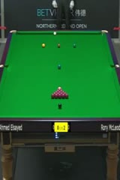 斯诺克罗里·麦克劳德0-4艾哈迈德·埃尔赛义德20231022