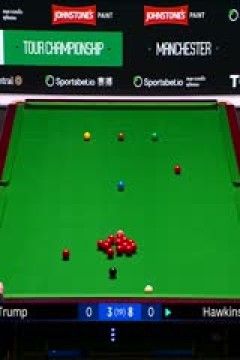 斯诺克巡回锦标赛四分之一决赛贾德·特鲁姆普5-10霍金斯(第二阶段)20250403