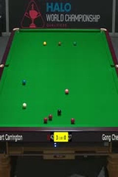 斯诺克世锦赛资格赛128进96及96进64斯图尔特·卡灵顿4-4巩晨智(第一阶段)20250409