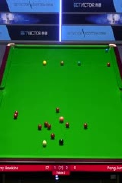 2023斯诺克苏格兰公开赛巴里·霍金斯3-4庞俊旭20231211