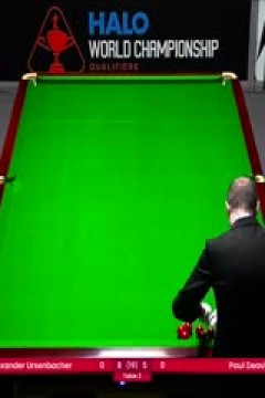 斯诺克世锦赛资格赛128进96亚历山大·乌森巴赫10-6保罗·迪维尔(第二阶段)20250408