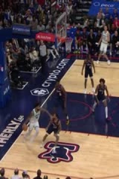 NBA常规赛 黄蜂VS76人 20240317