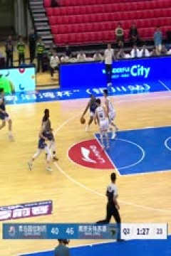 CBA季前赛 青岛国信水产VS南京头排苏酒 20240920