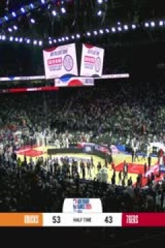 NBA季前赛 76人VS尼克斯 20251003