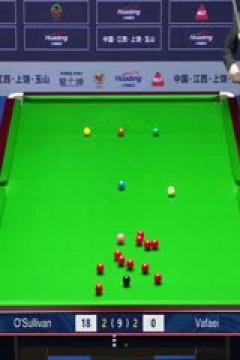 斯诺克世界公开赛16进8侯赛因·瓦菲5-4罗尼·奥沙利文20240321(李照)