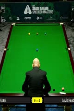 2025斯诺克沙特大师赛第二轮(112进80)阿卡尼·宋沙瓦0-4路易·希斯科特20250809