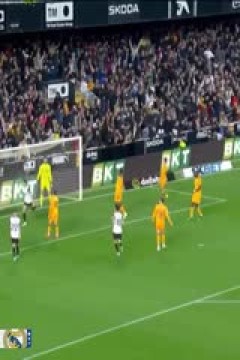 西甲联赛 瓦伦西亚VS皇家马德里 20250104