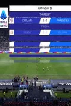 意甲联赛 拉齐奥VS萨索洛 20240527