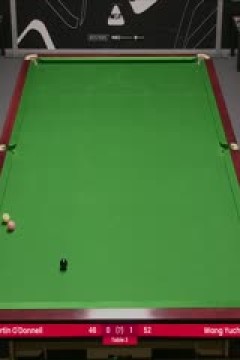 斯诺克威尔士公开赛资格赛马丁·奥德奈尔0-4王雨晨20250206