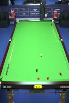 斯诺克世界公开赛第一轮杰克·琼斯0-5阿什利·赫吉尔20240318