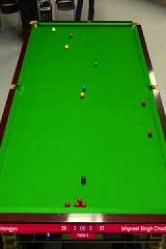 2024斯诺克德国大师赛刘宏宇3-5伊·辛格·查达20240131