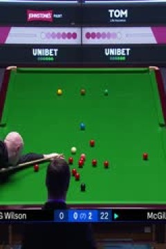 2025斯诺克英国公开赛64进32安东尼·麦克吉尔4-1加里·威尔逊20250924