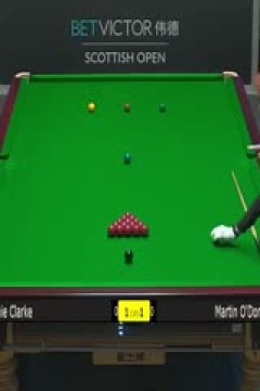 2023斯诺克苏格兰公开赛马丁·奥唐奈4-2詹姆·克拉克20231212
