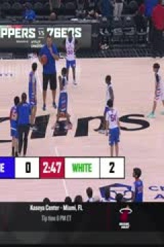 NBA常规赛 76人VS快船 20240325