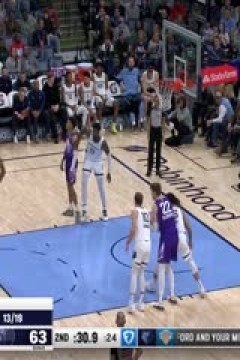 NBA常规赛 爵士VS灰熊 20250126