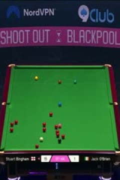 斯诺克单局限时赛128进64斯图尔特·宾汉姆76-1杰克·奥布莱恩20251212