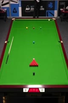 2025斯诺克北爱尔兰公开赛资格赛第二轮林杉峰2-4伊安·伯恩斯20250907
