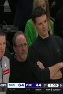 NBA常规赛 雷霆VS太阳 20240304