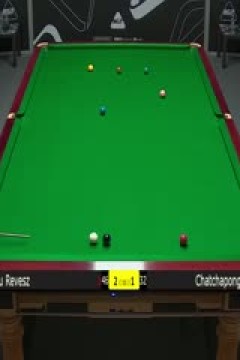 斯诺克英锦赛资格赛布尔丘·雷韦兹6-2查察蓬·纳萨20251122