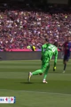 西甲联赛 巴塞罗那VS塞尔塔 20250419