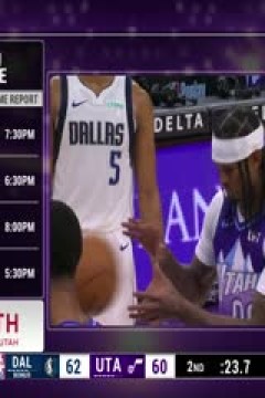 NBA常规赛 独行侠VS爵士 20241115