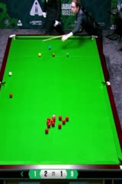 2025斯诺克沙特大师赛第二轮(112进80)斯科特·唐纳森3-4常冰玉20250809