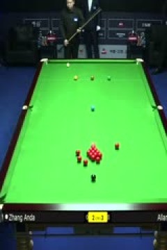 斯诺克世界公开赛第一轮张安达5-3艾伦·泰勒20240318