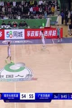 CBA常规赛 南京头排苏酒VS广东华南虎 20231112(陈广锐、苏坤雄)