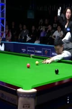 斯诺克世界公开赛四分之一决赛丁俊晖5-0侯赛因·瓦菲20240322