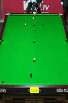 2023斯诺克英锦赛资格赛迪伦·埃默里6-2罗比·麦圭根20231119