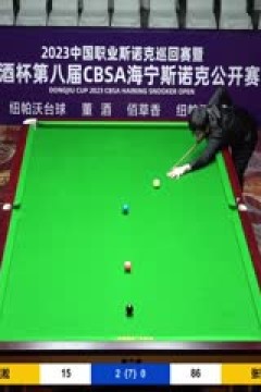 斯诺克张智杰2-4彭奕淞20230517(李照)