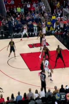 NBA常规赛 勇士VS火箭 20250214