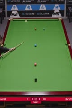 斯诺克威尔士公开赛资格赛亚伦·希尔2-4涂振龙20250206